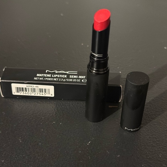 MAC Cosmetics Mattene Semi-Matte Lipstick in ‘Eden Rouge’ - Limited Edition - Picture 4 of 6